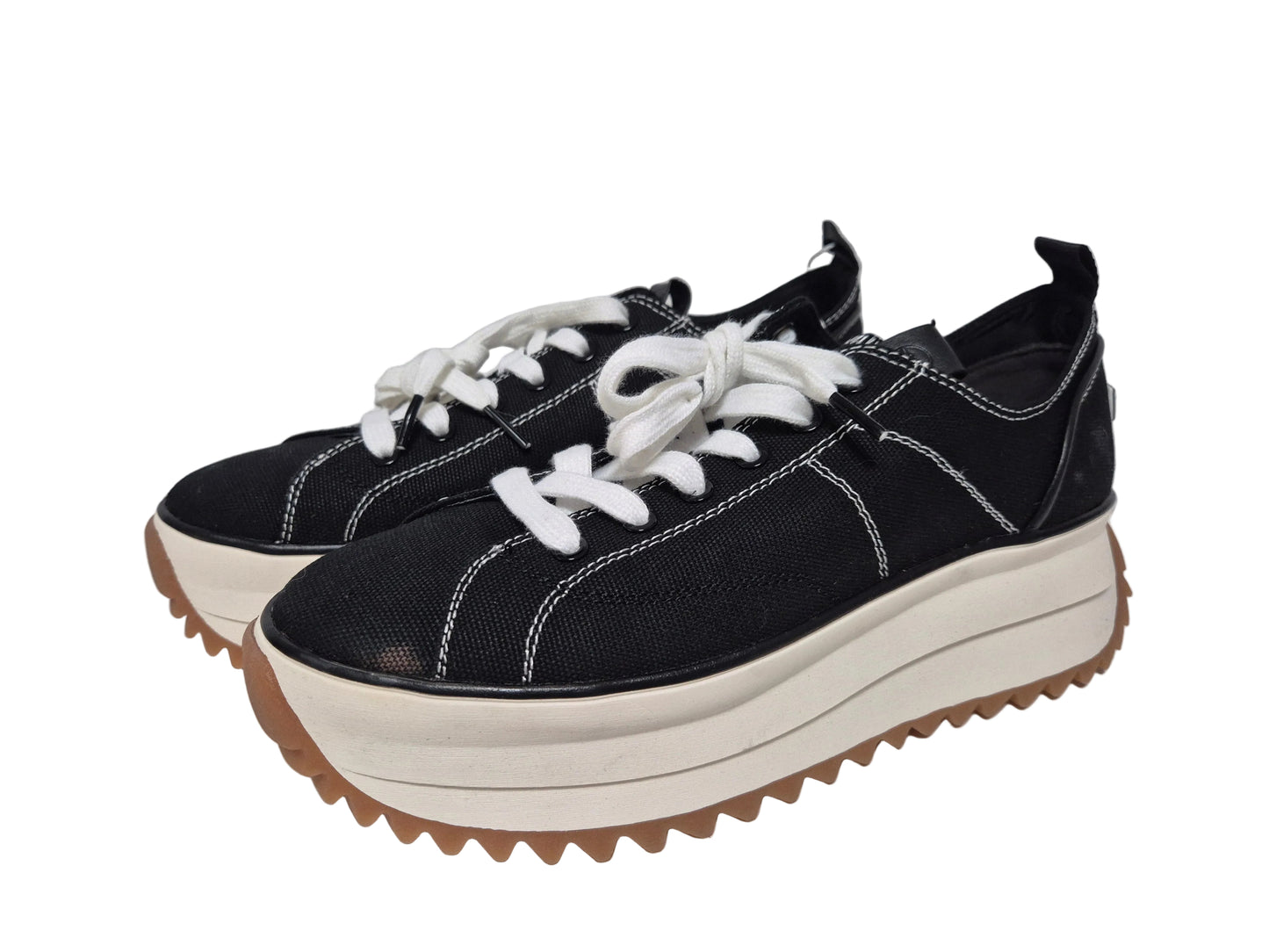 RETOURE! Tamaris Plateausneaker, schwarz weiß, Gr. 41