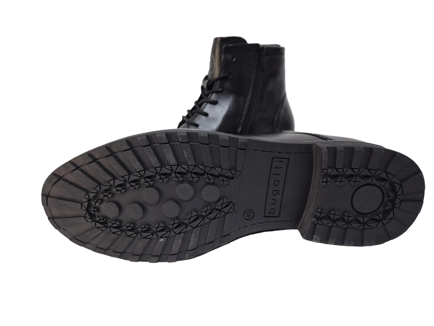 NEU! Bugatti klassische Schnürstiefel, schwarz, Gr. 45