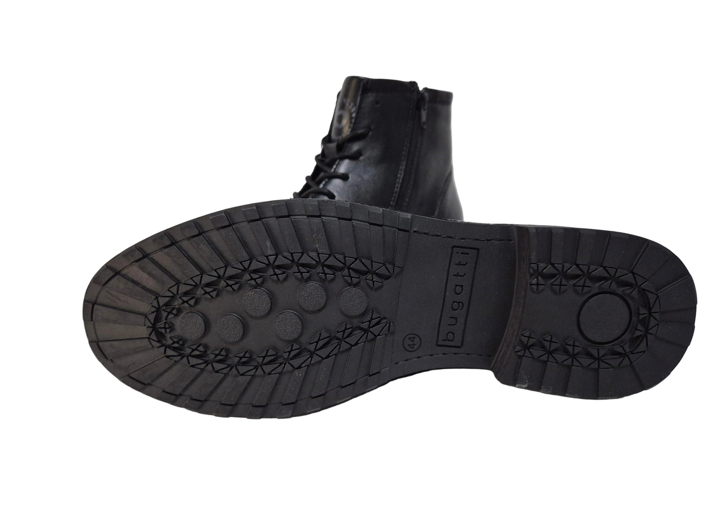 NEU! Bugatti klassische Schnürstiefel, schwarz, Gr. 44