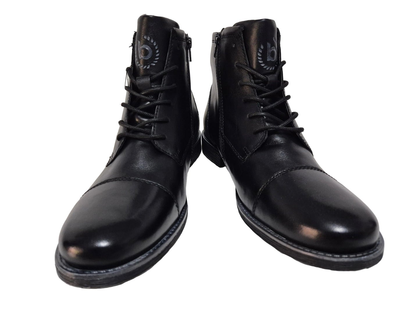 NEU! Bugatti Schnürstiefel Businessschuhe, schwarz, Gr. 45