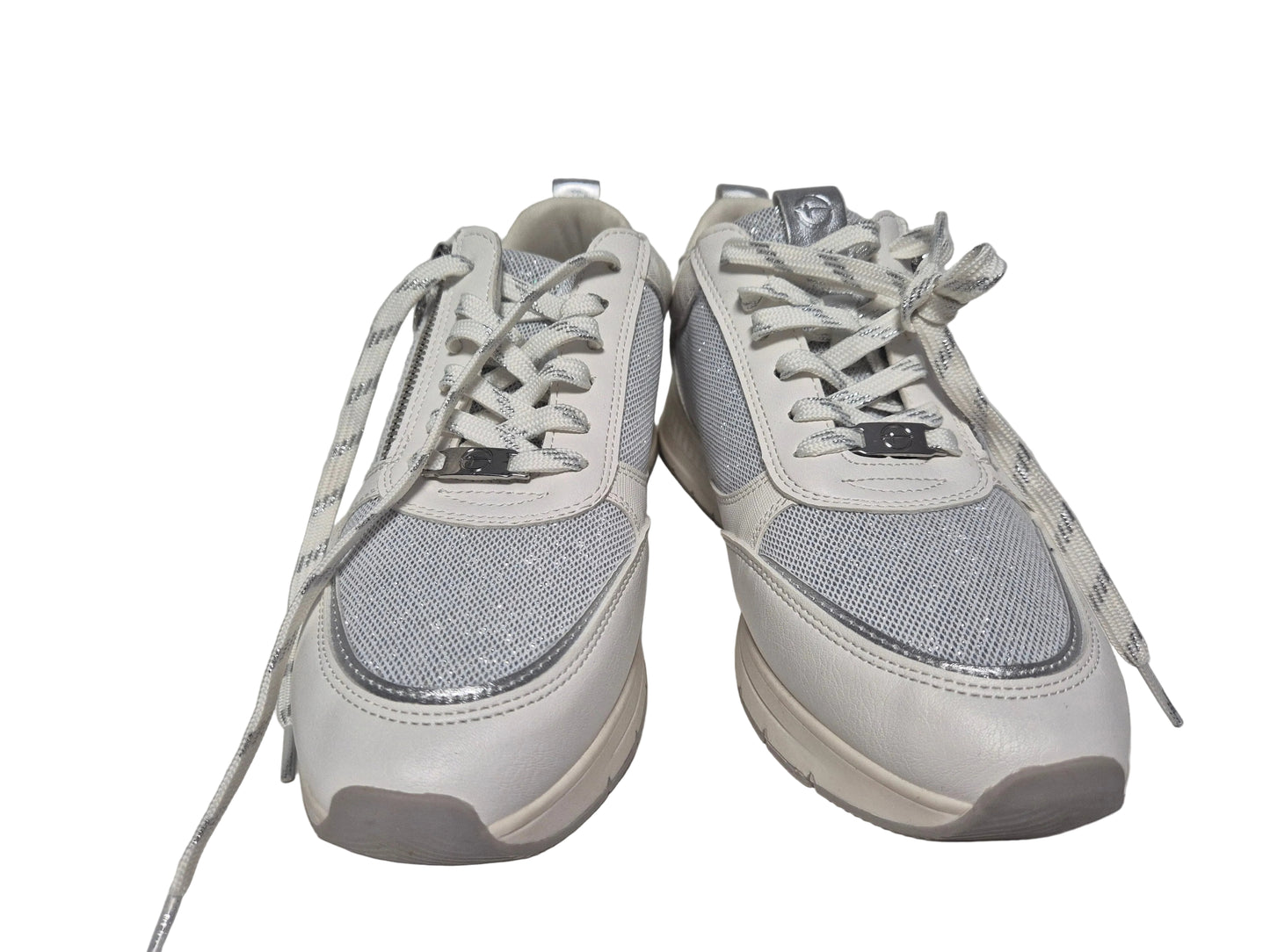 NEU! Tamaris Almina Plateausneaker, weiß silber, Gr. 41