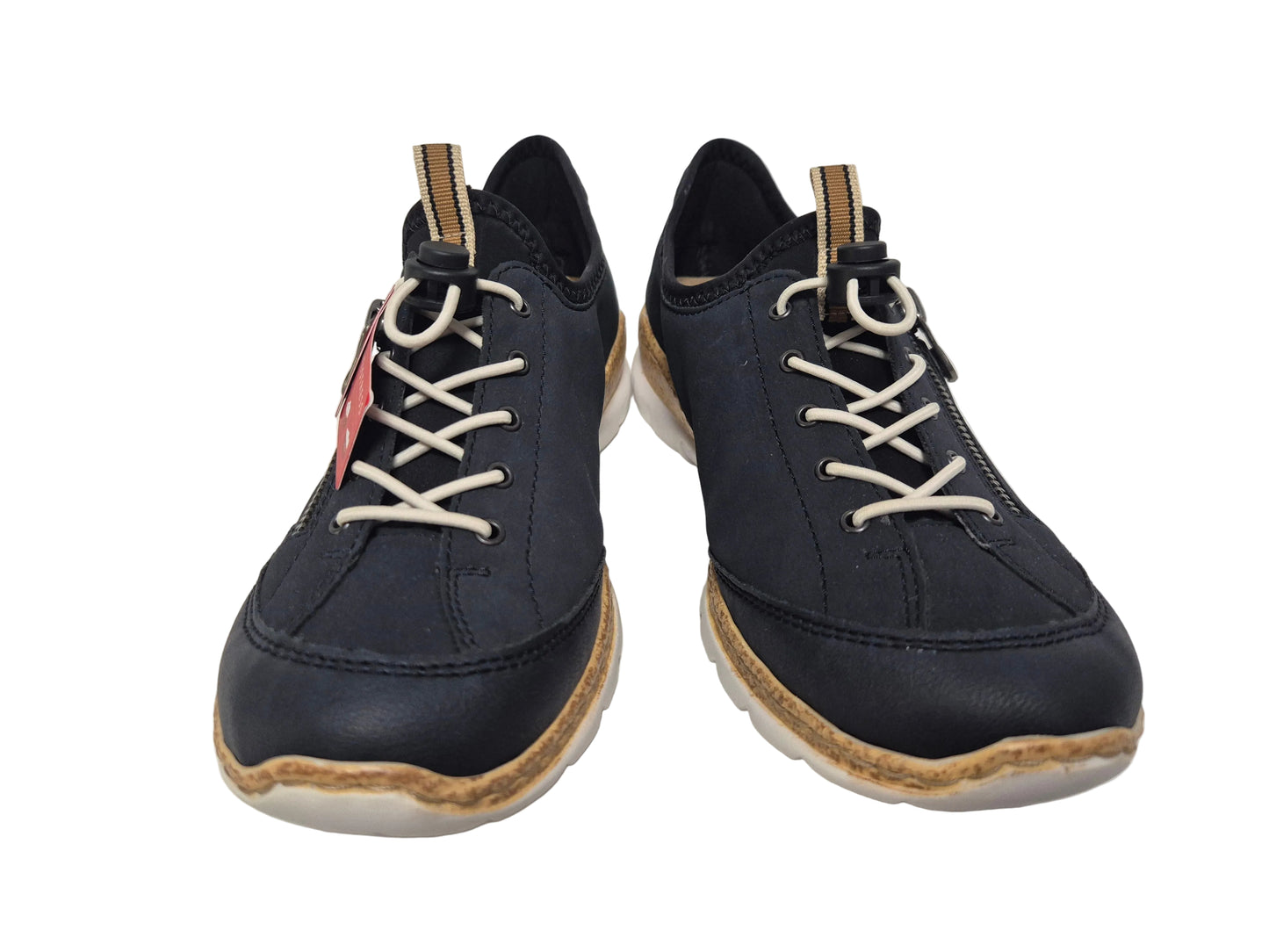 RETOURE! Rieker Sneaker mit Außenreißverschluss, marine, Gr. 40