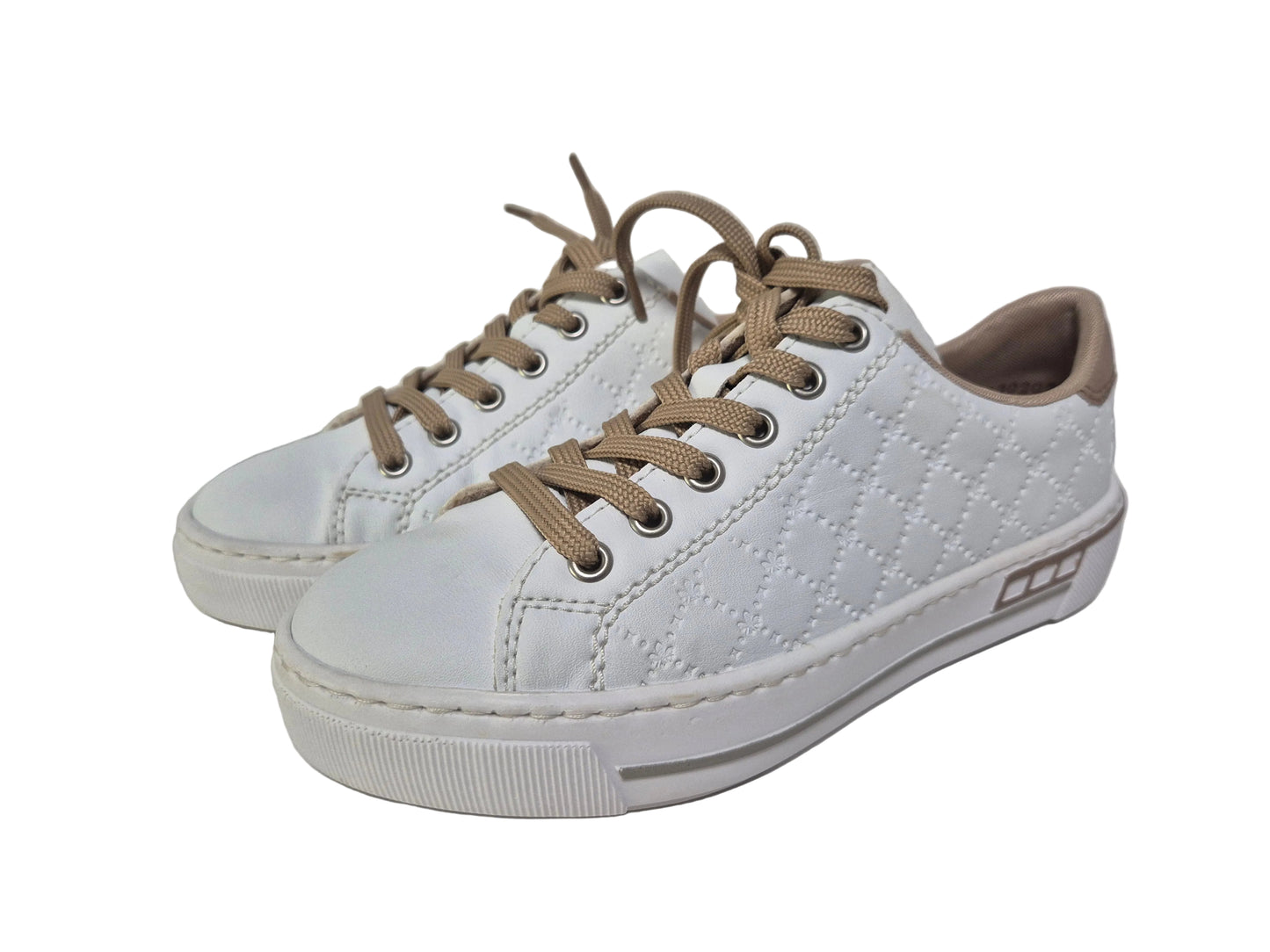 RETOURE! Rieker Plateausneaker, weiß, Gr. 36