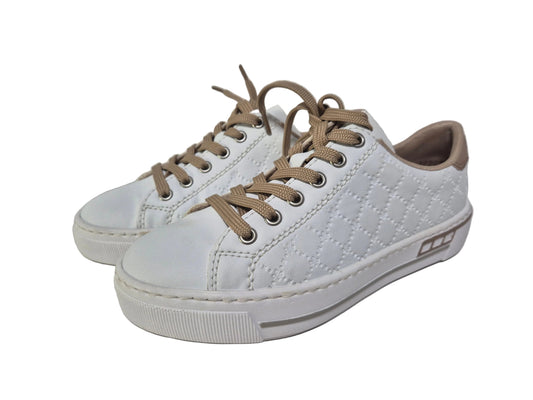 RETOURE! Rieker Plateausneaker, weiß, Gr. 36