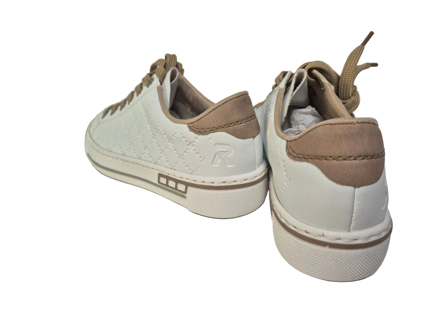RETOURE! Rieker Plateausneaker, weiß, Gr. 36
