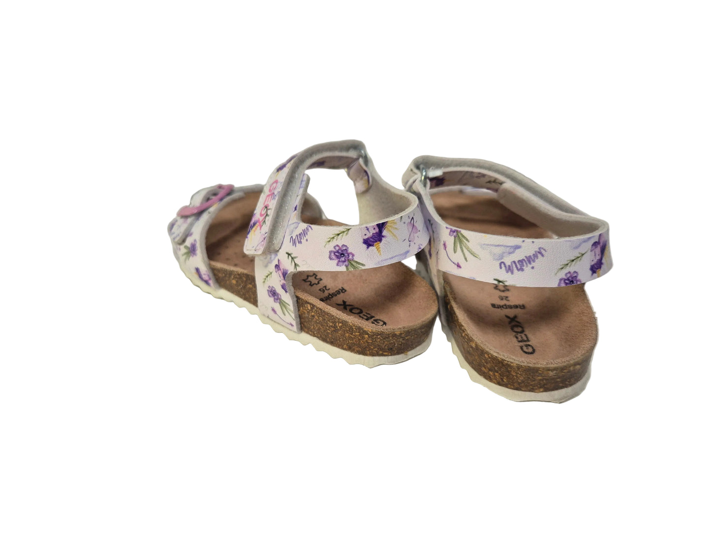 NEU! Geox Adriel Sandale, weiß lila, Gr. 26