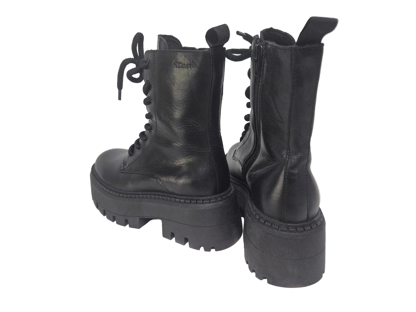 NEU! Tamaris sportliche Touch-It Plateaustiefelette, schwarz, Gr. 36