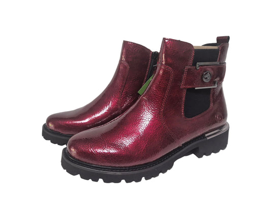 NEU! Remonte Chelsea Boots, weinrot, Gr. 40