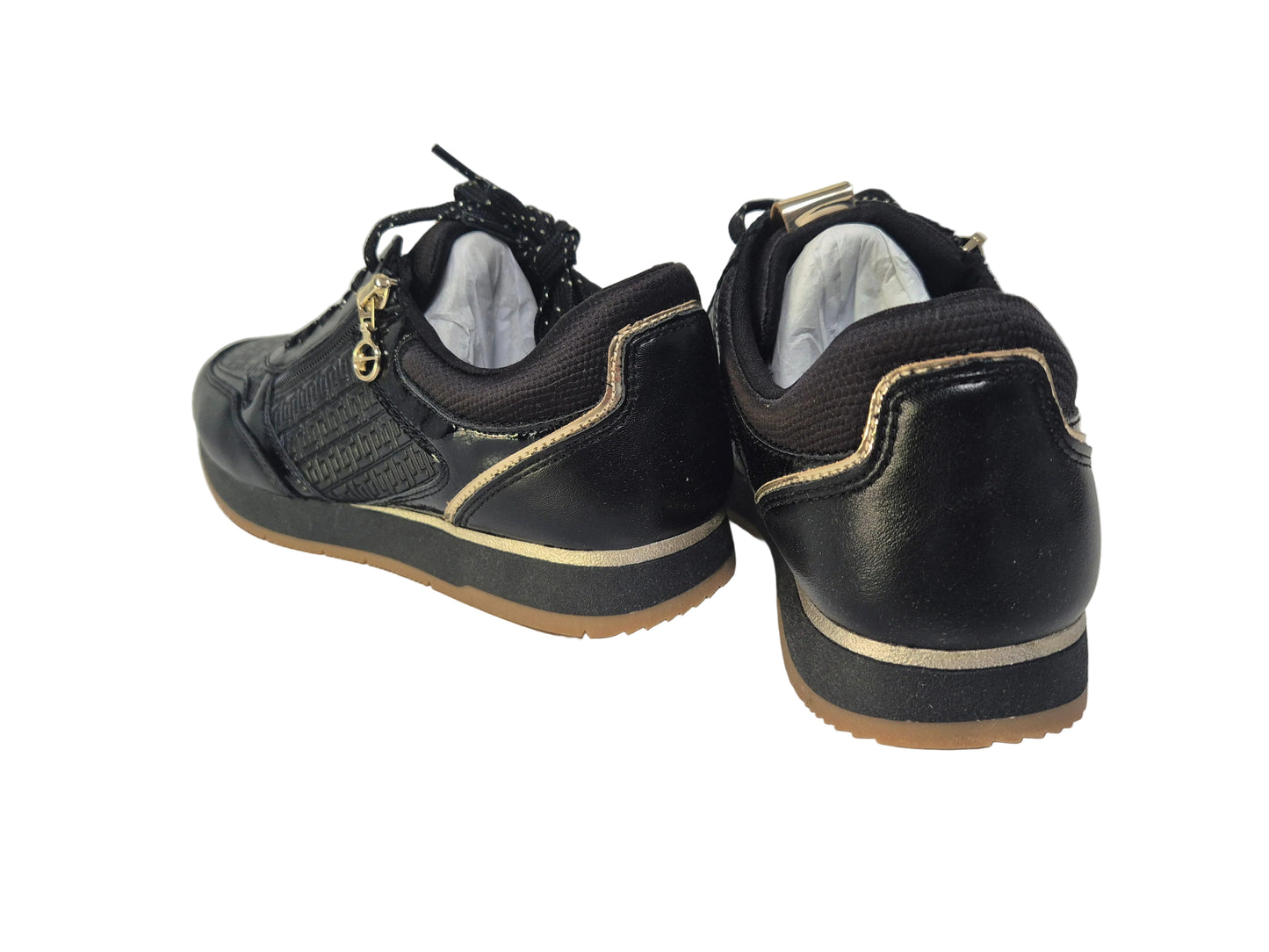NEU! Tamaris Plateausneaker, schwarz, Gr. 40