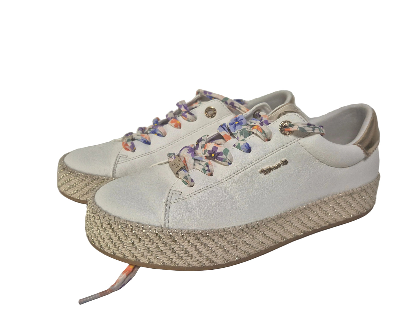RETOURE! Tamaris Plateausneaker, weiß, Gr. 40
