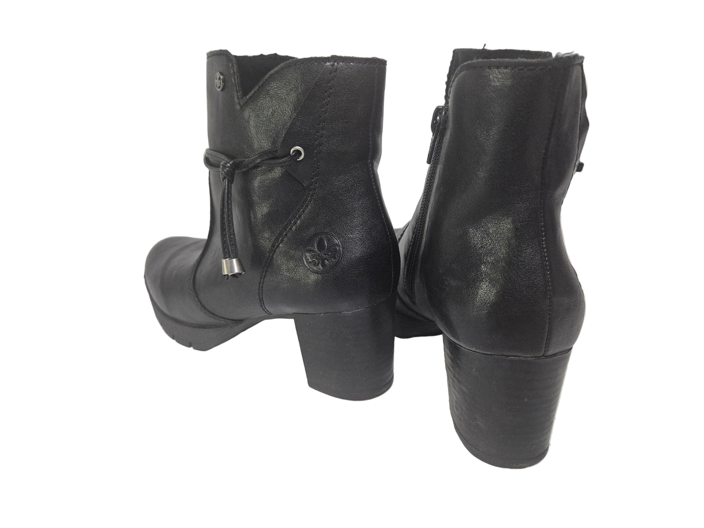 RETOURE! Rieker Stiefelette, schwarz, Gr. 39