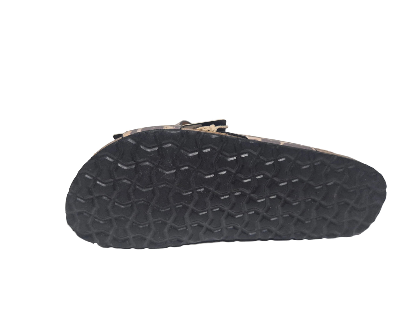 NEU! Cruz Musoni Sandale Pantolette, braun beige, Gr. 40