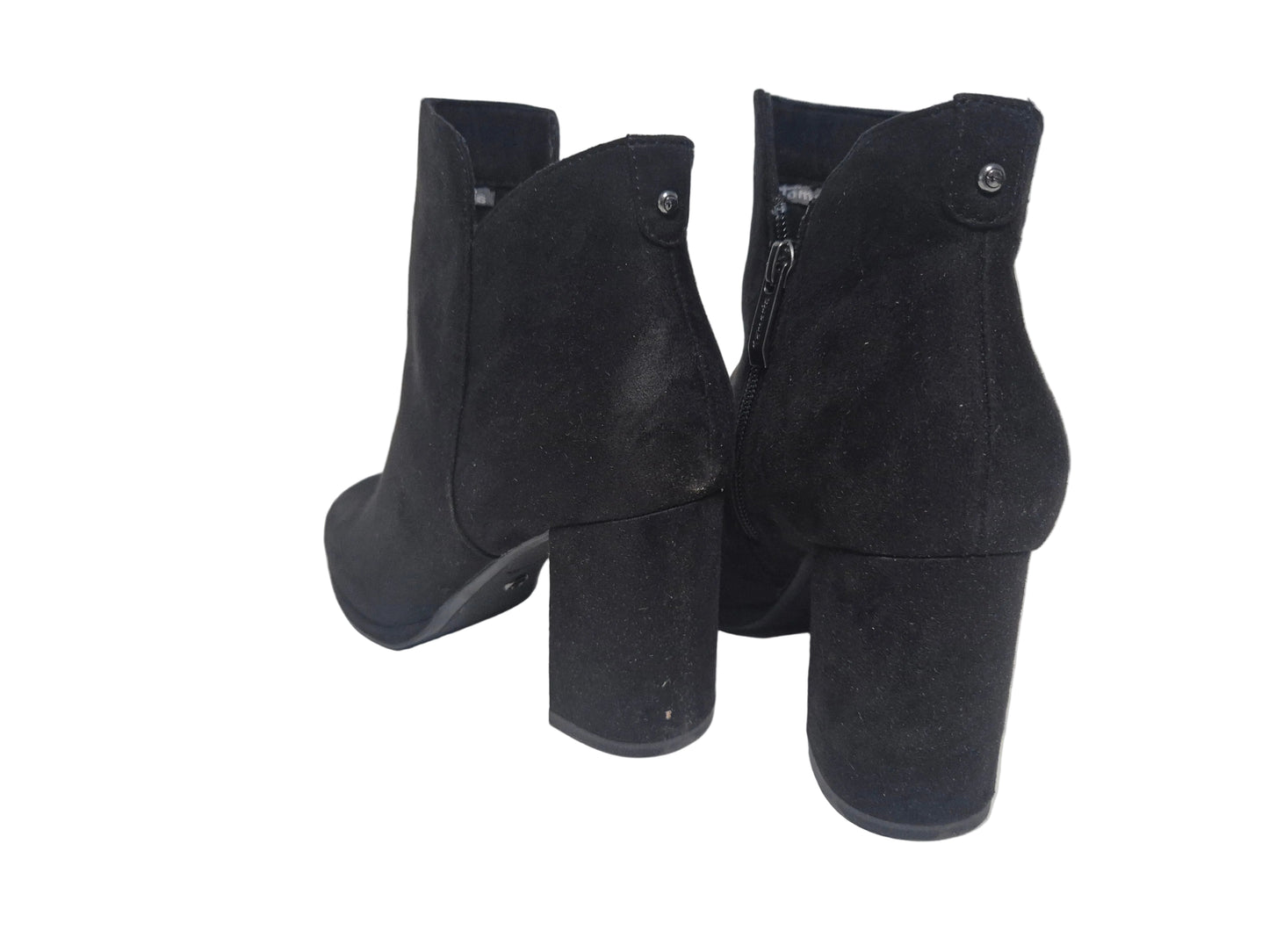 NEU! Tamaris Glitzer High-Heel Stiefelette, schwarz, Gr. 41