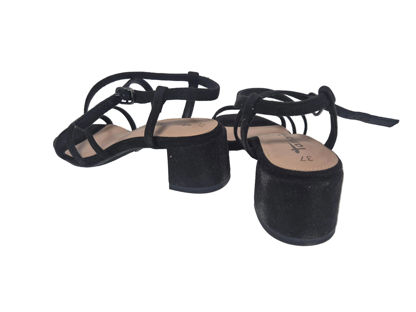 NEU! Tamaris Riemchensandalette, schwarz, Gr. 37
