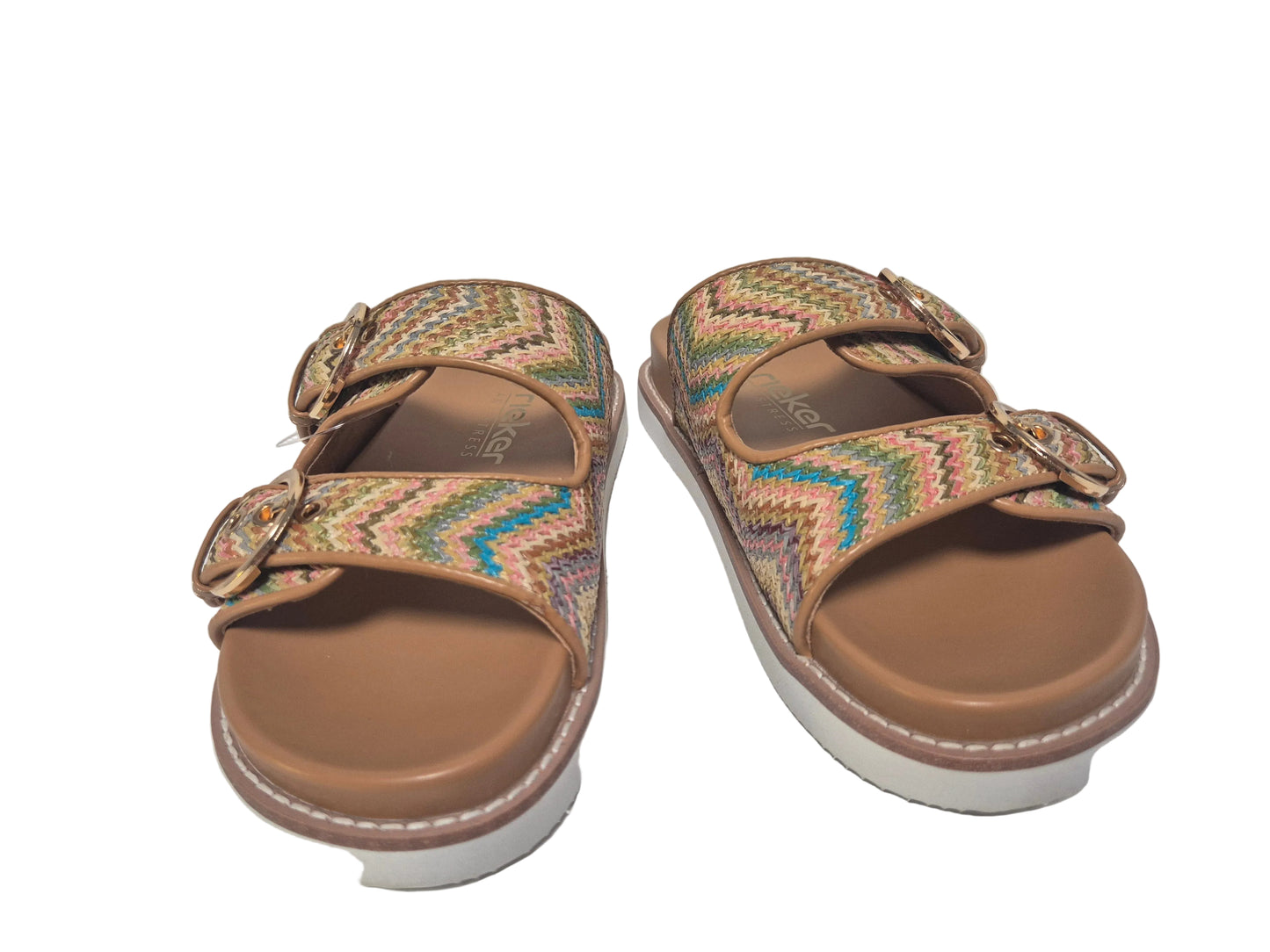 NEU! Rieker Pantolette, bunt, Gr. 36
