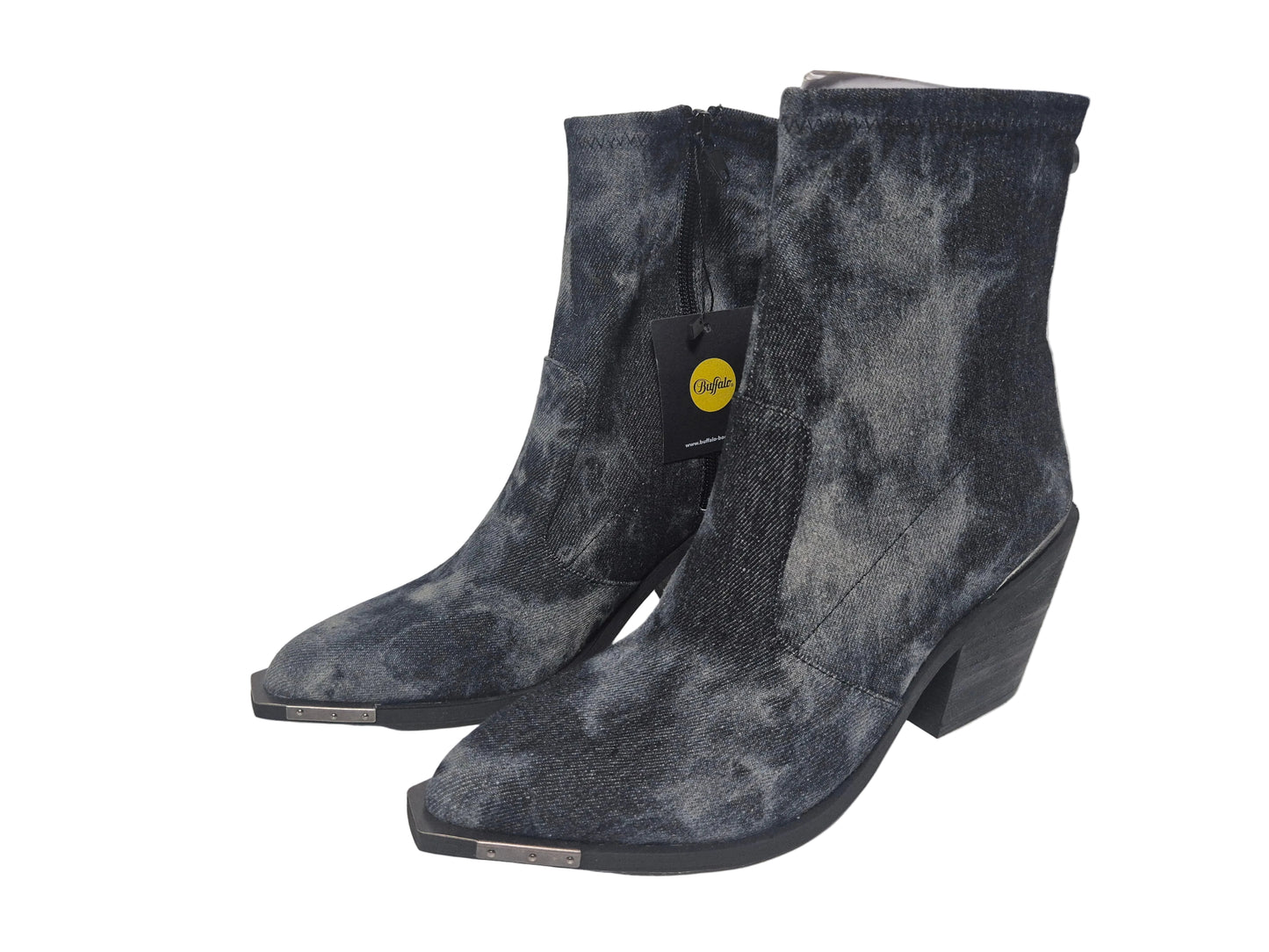 NEU! Buffalo Wetern Stiefelette, schwarz grau, Gr. 39