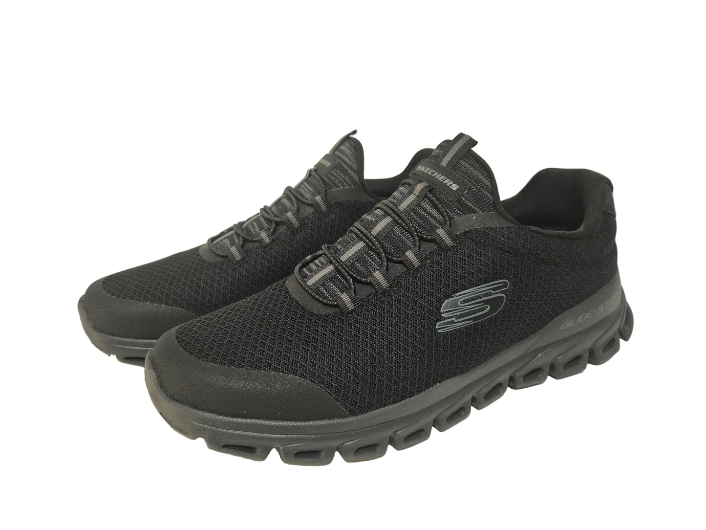 RETOURE! Skechers Glide-Step Slip-On Sneaker, schwarz, Gr. 44