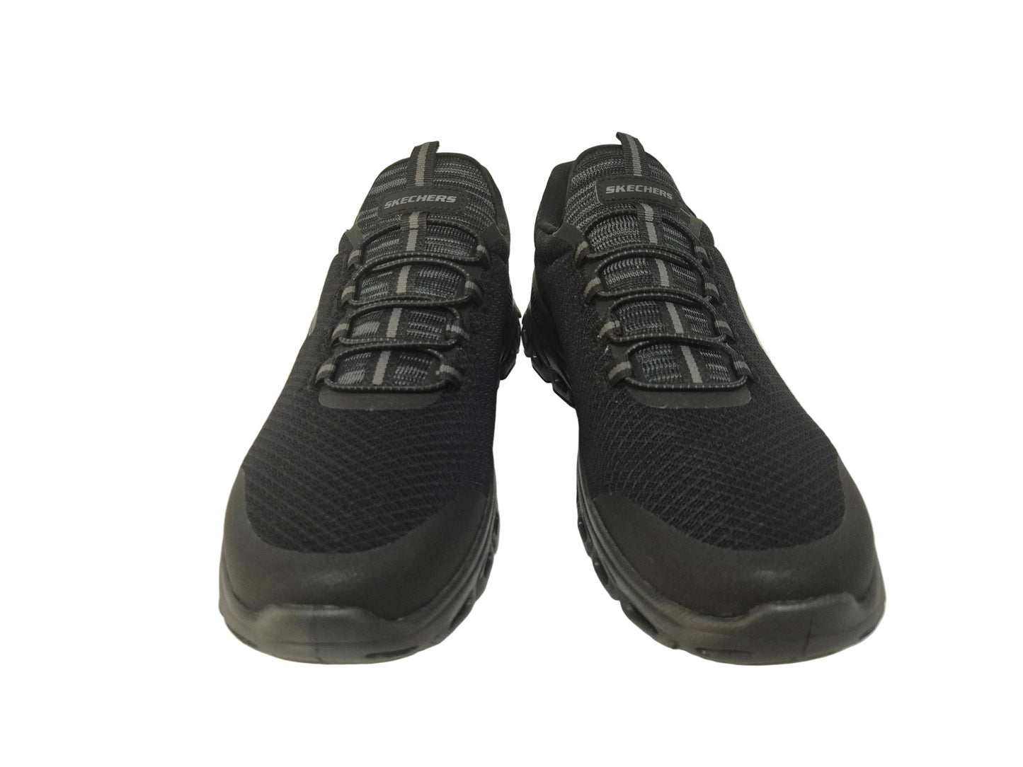 RETOURE! Skechers Glide-Step Slip-On Sneaker, schwarz, Gr. 44