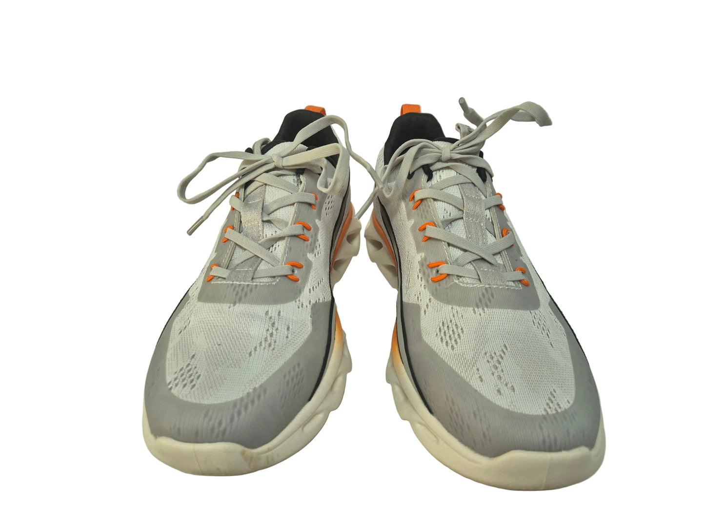 RETOURE! Bugatti Sneaker Runner Schuhe, weiß orange, Gr. 44