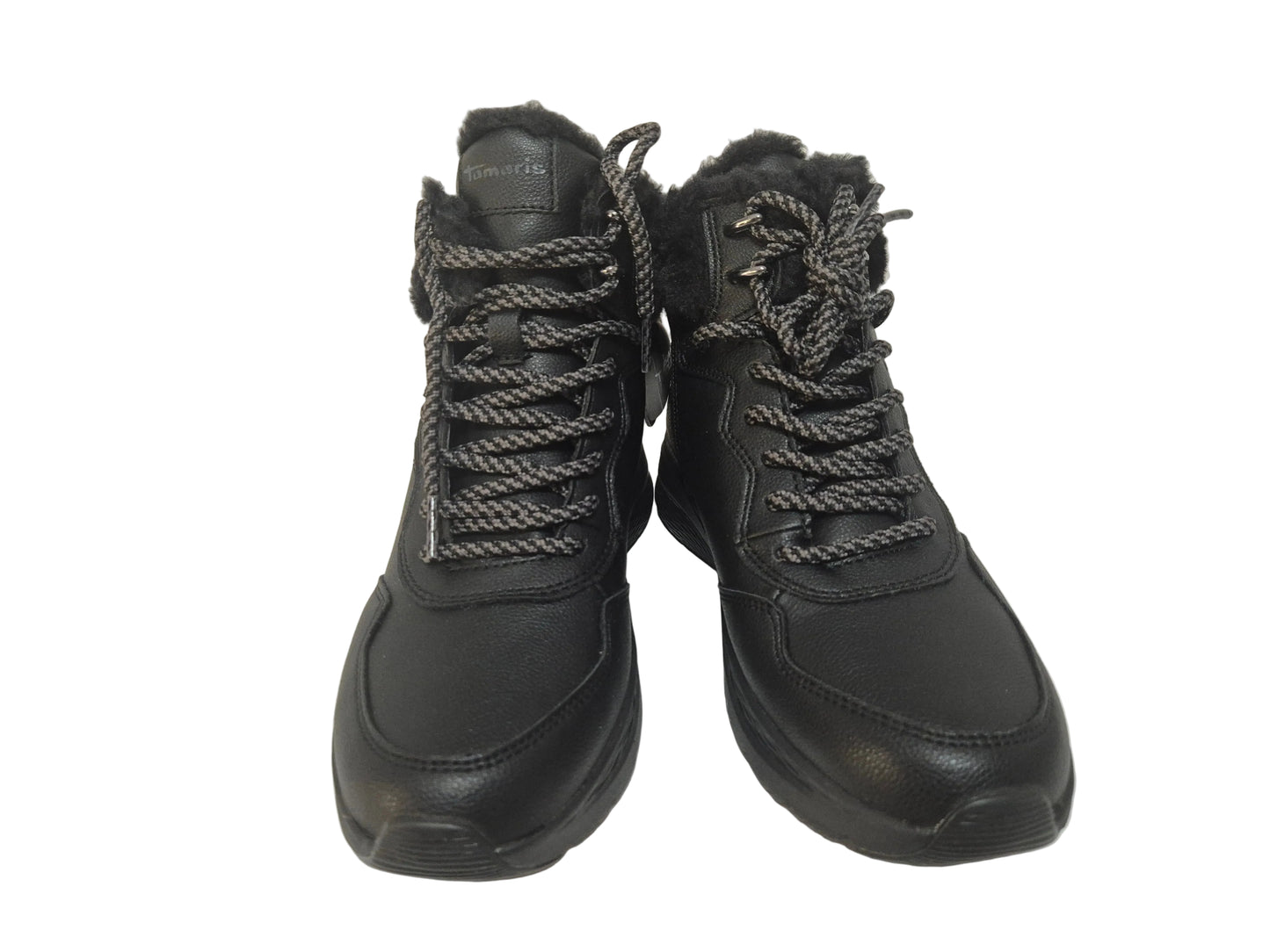 NEU! Tamaris Schnürboots Keilabsatz, schwarz, Gr. 38