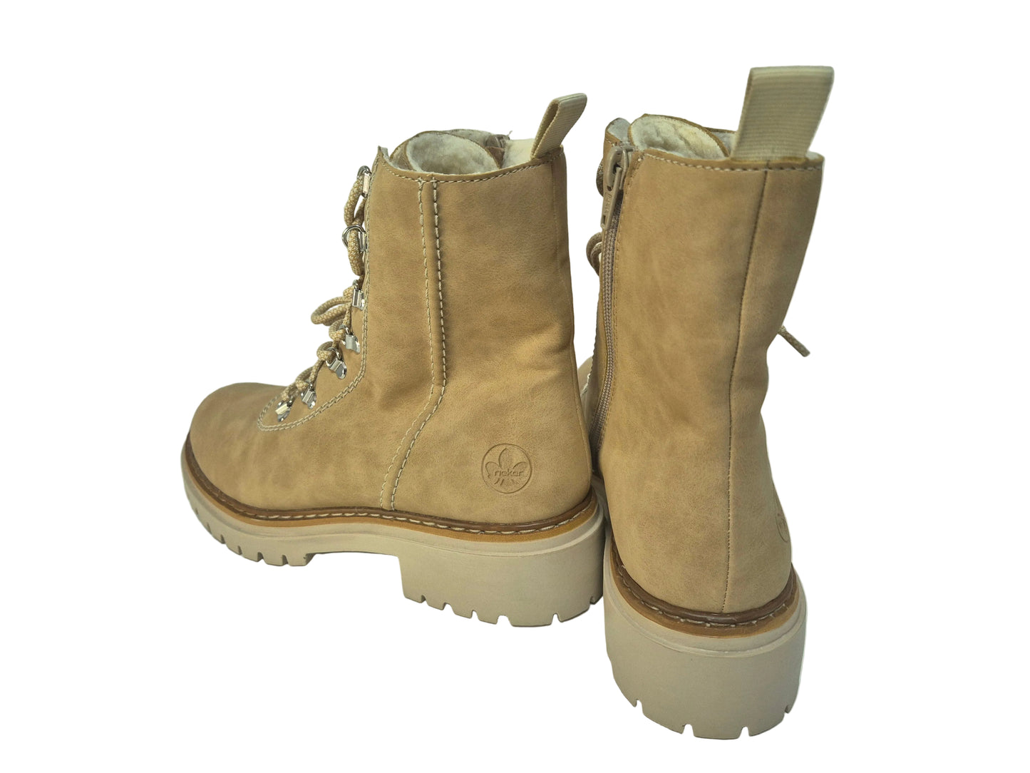 NEU! Rieker Winterstiefelette, beige, Gr. 40