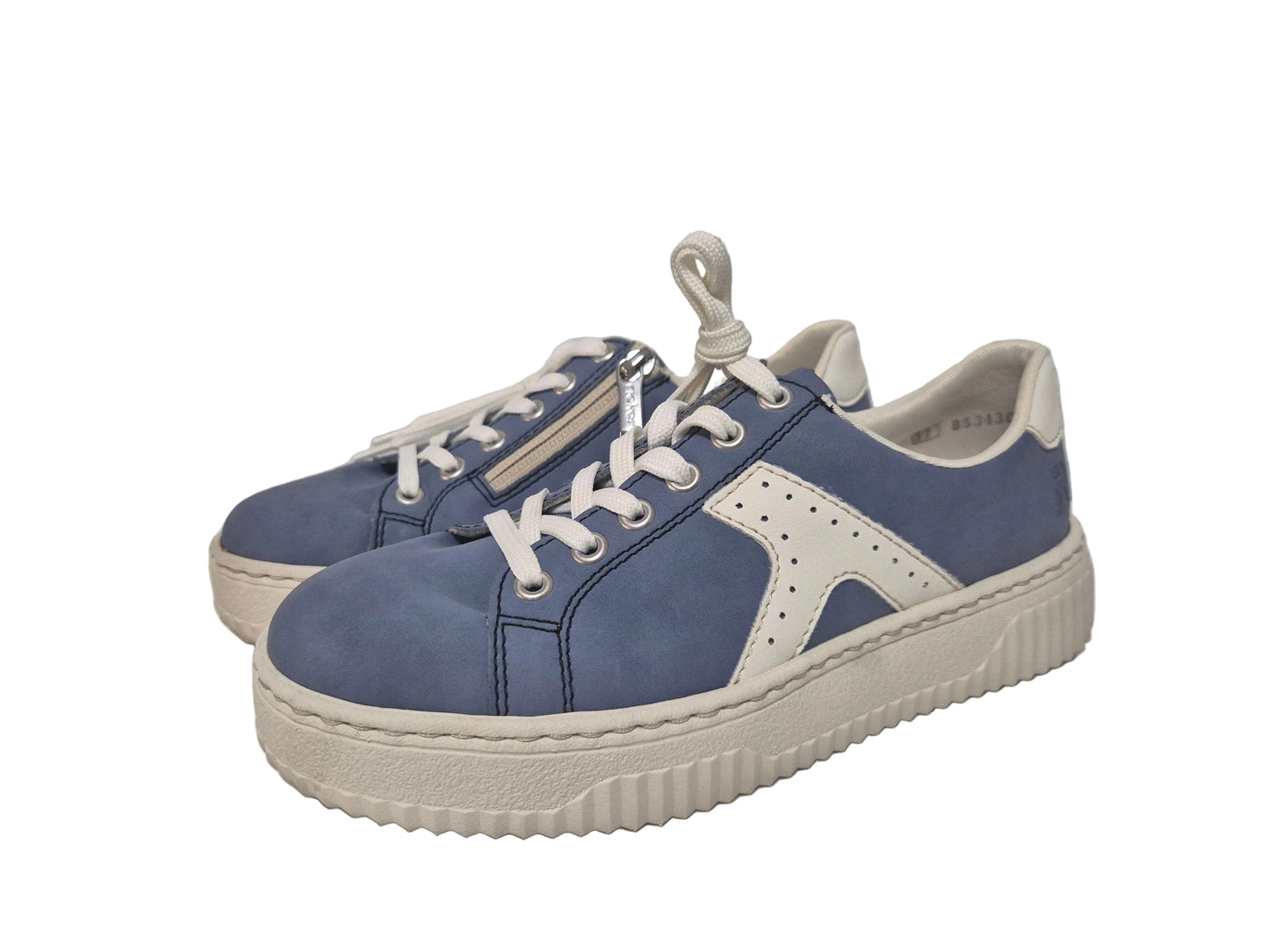 NEU! Rieker Plateausneaker, blau, Gr. 37