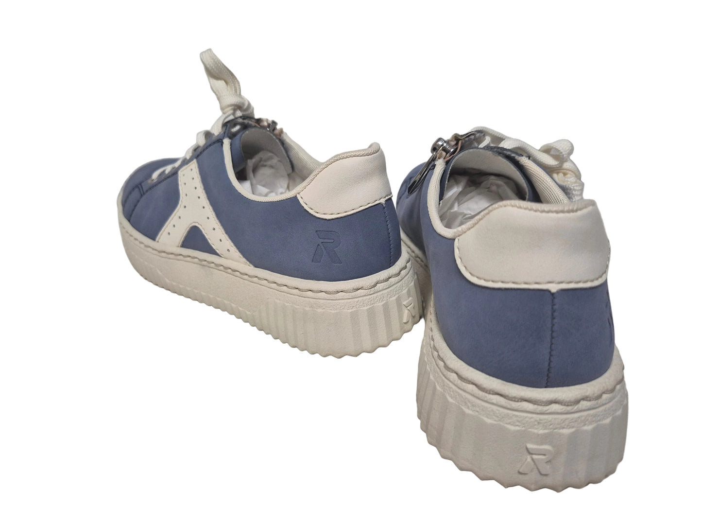NEU! Rieker Plateausneaker, blau, Gr. 37