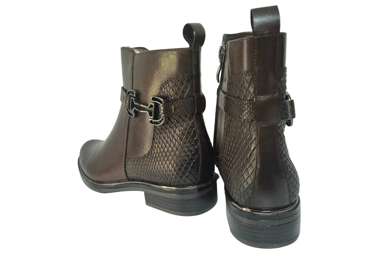 NEU! Caprice Stiefelette Businessschuhe, dunkelbraun, Gr. 38.5