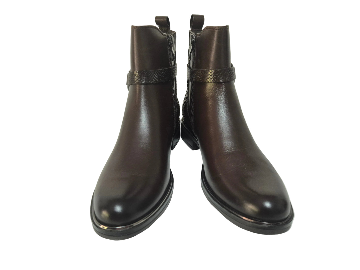 NEU! Caprice Stiefelette Businessschuhe, dunkelbraun, Gr. 38.5