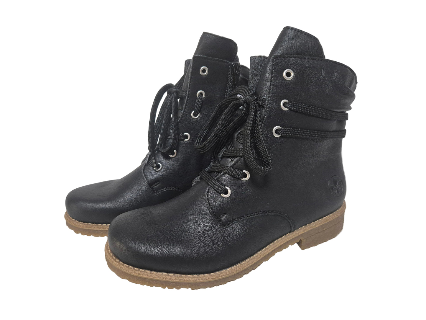 NEU! Rieker Schnürstiefelette Stiefel, schwarz, Gr. 38