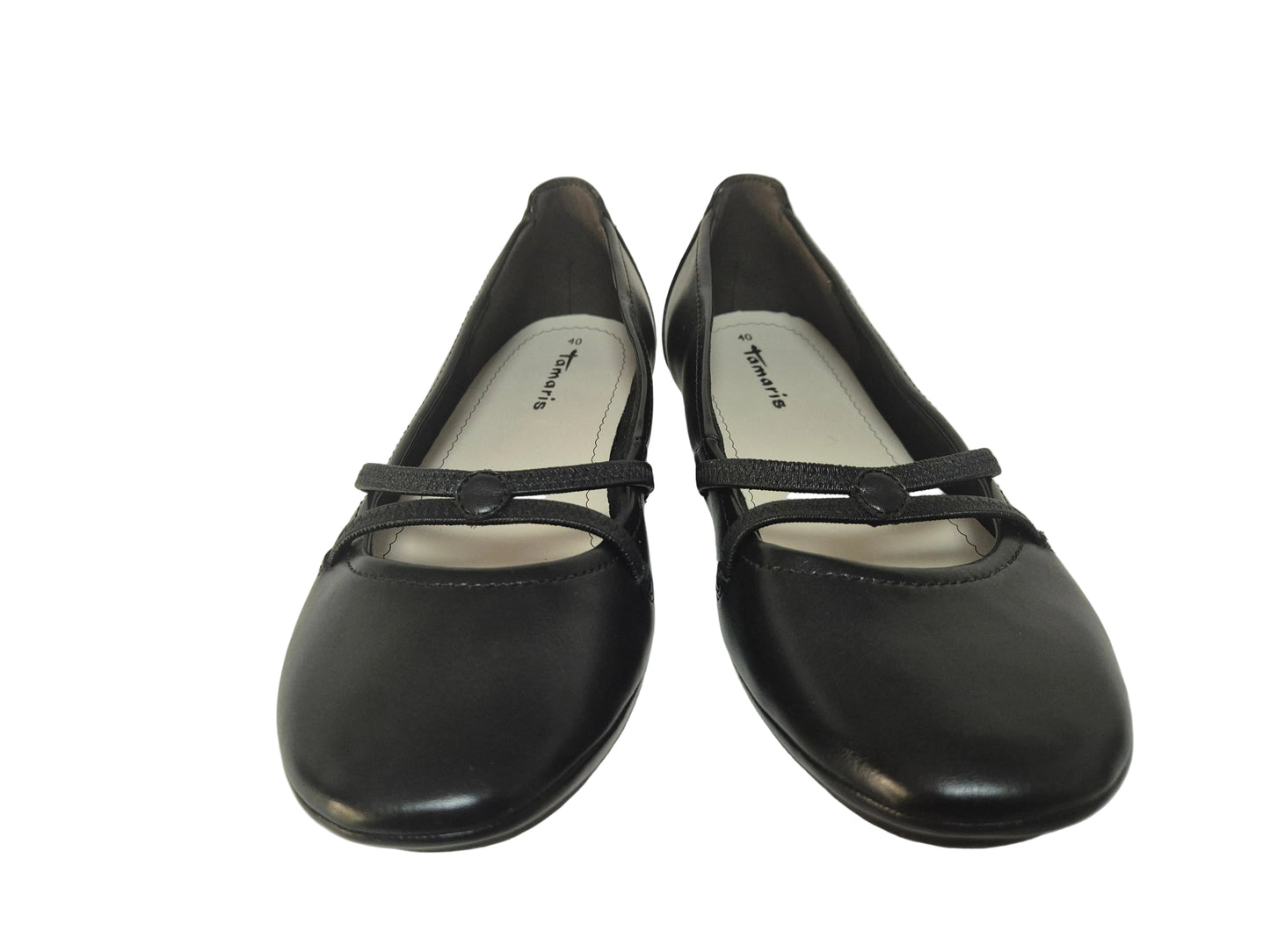 NEU! Tamaris Caterina Ballerina, schwarz, Gr. 40
