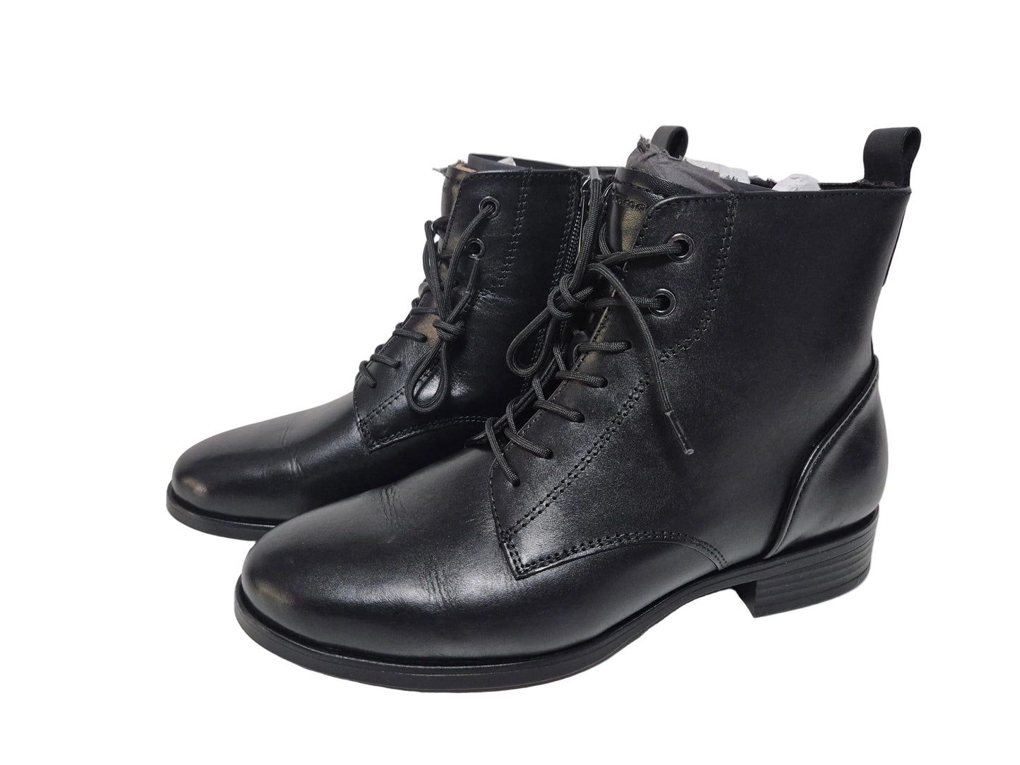 NEU! Tamaris Schnürstiefelette Schnürboots, schwarz, Gr. 37