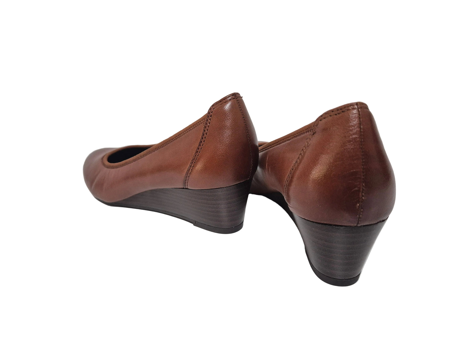 NEU! Tamaris Pumps Keilabsatz Halbschuhe, braun, Gr. 40
