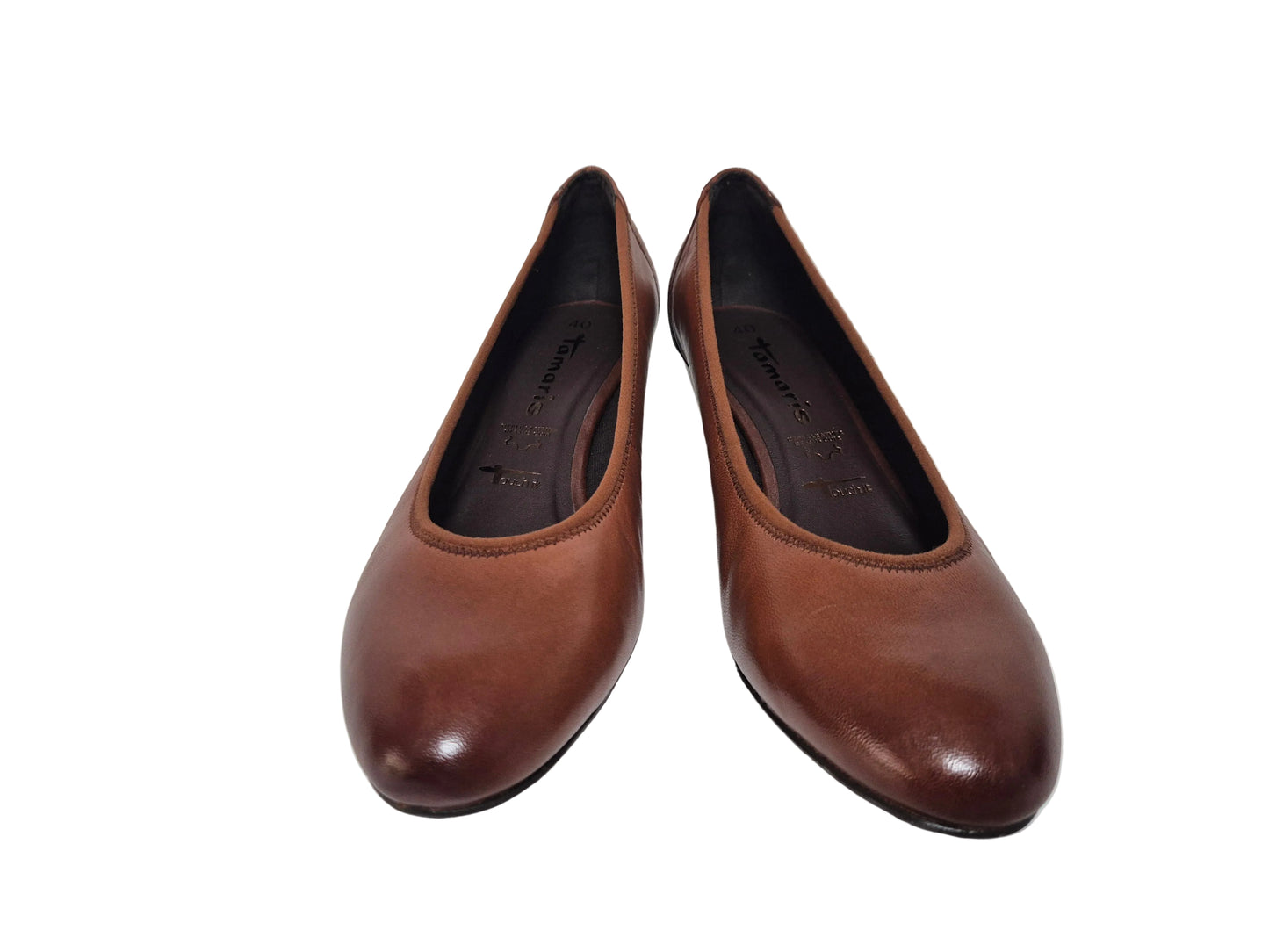 NEU! Tamaris Pumps Keilabsatz Halbschuhe, braun, Gr. 40
