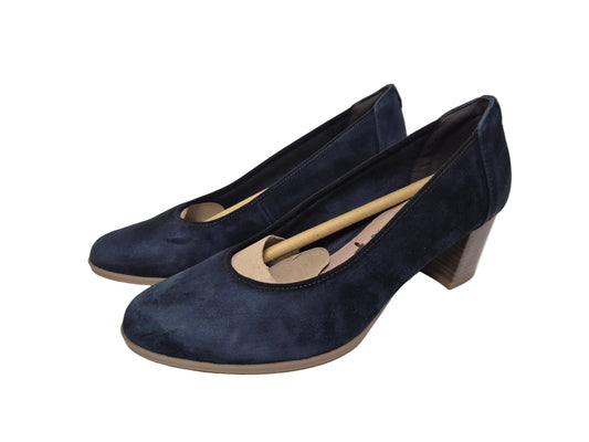 NEU! Tamaris Pumps Trichterabsatz, navy, Gr. 39