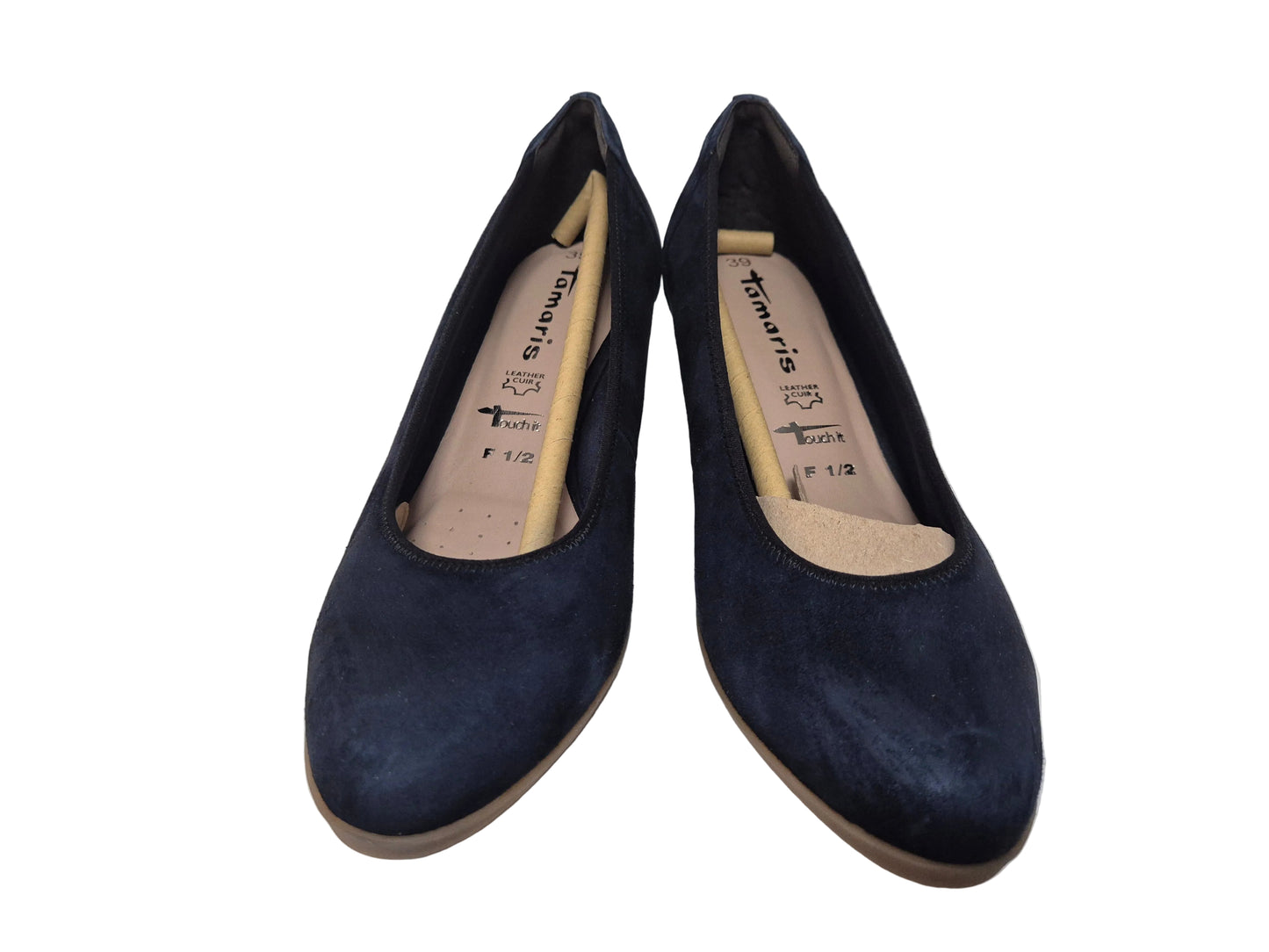 NEU! Tamaris Pumps Trichterabsatz, navy, Gr. 39