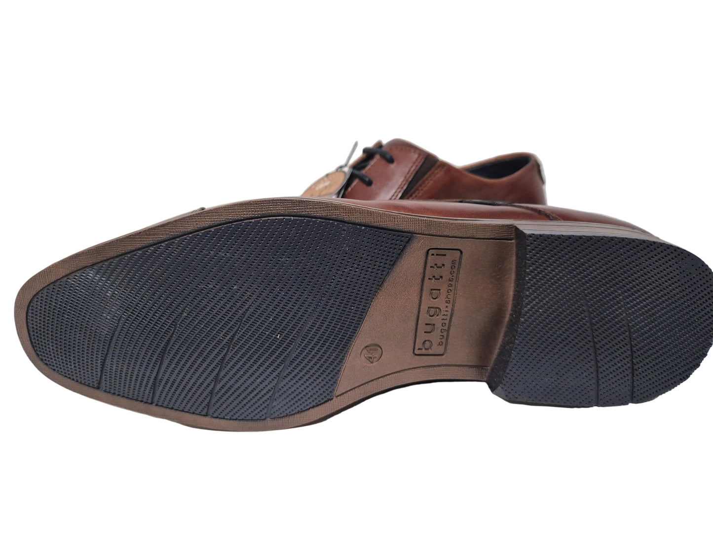 NEU! Bugatti Schnürschuhe Halbschuhe Business, cognac, Gr. 41