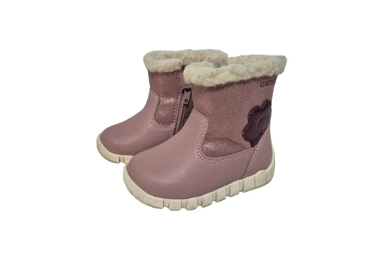 RETOURE! Geox B Iupidoo Girl B Winterboots, rosa, Gr. 19