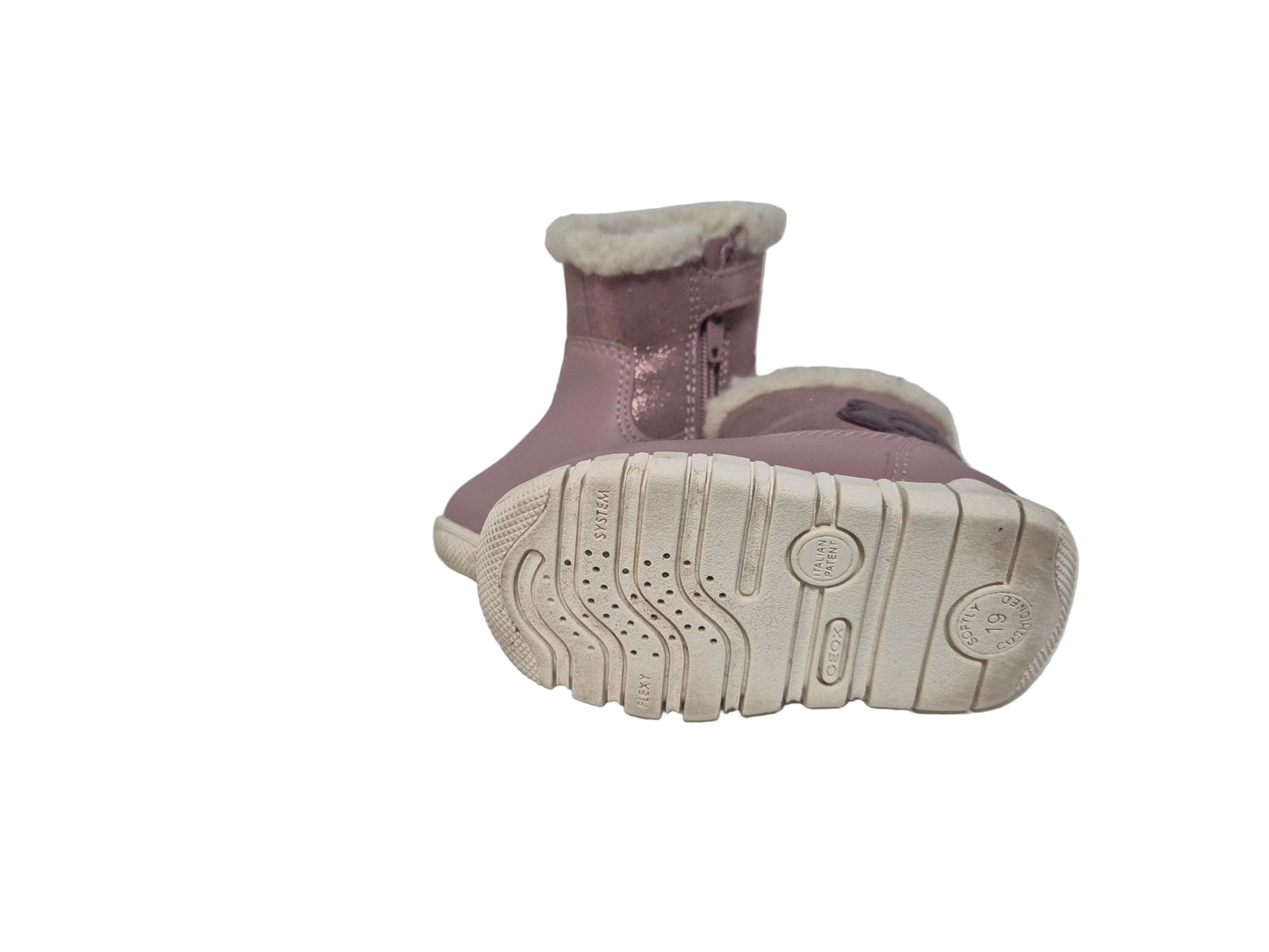 RETOURE! Geox B Iupidoo Girl B Winterboots, rosa, Gr. 19