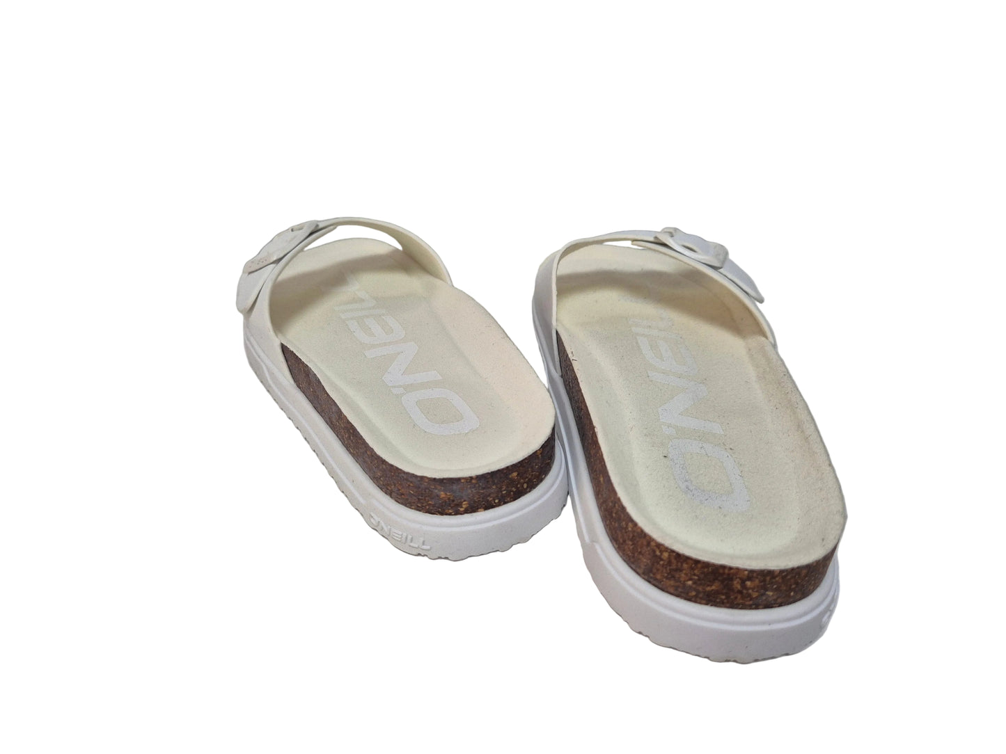 NEU! O'Neill Solana Slider Low Sandale Pantolette, weiß, Gr. 37