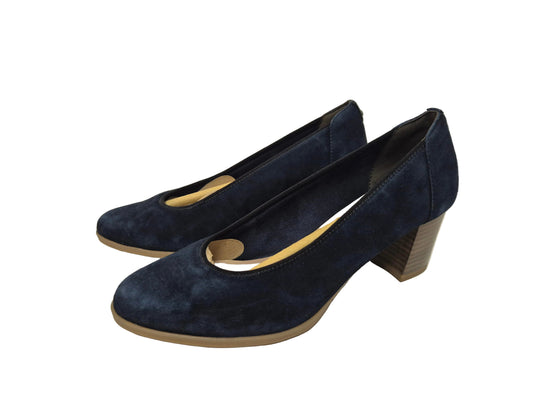 NEU! Tamaris Pumps Trichterabsatz, navy, Gr. 37
