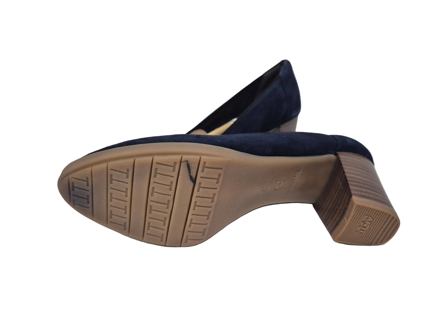 NEU! Tamaris Pumps Trichterabsatz, navy, Gr. 37