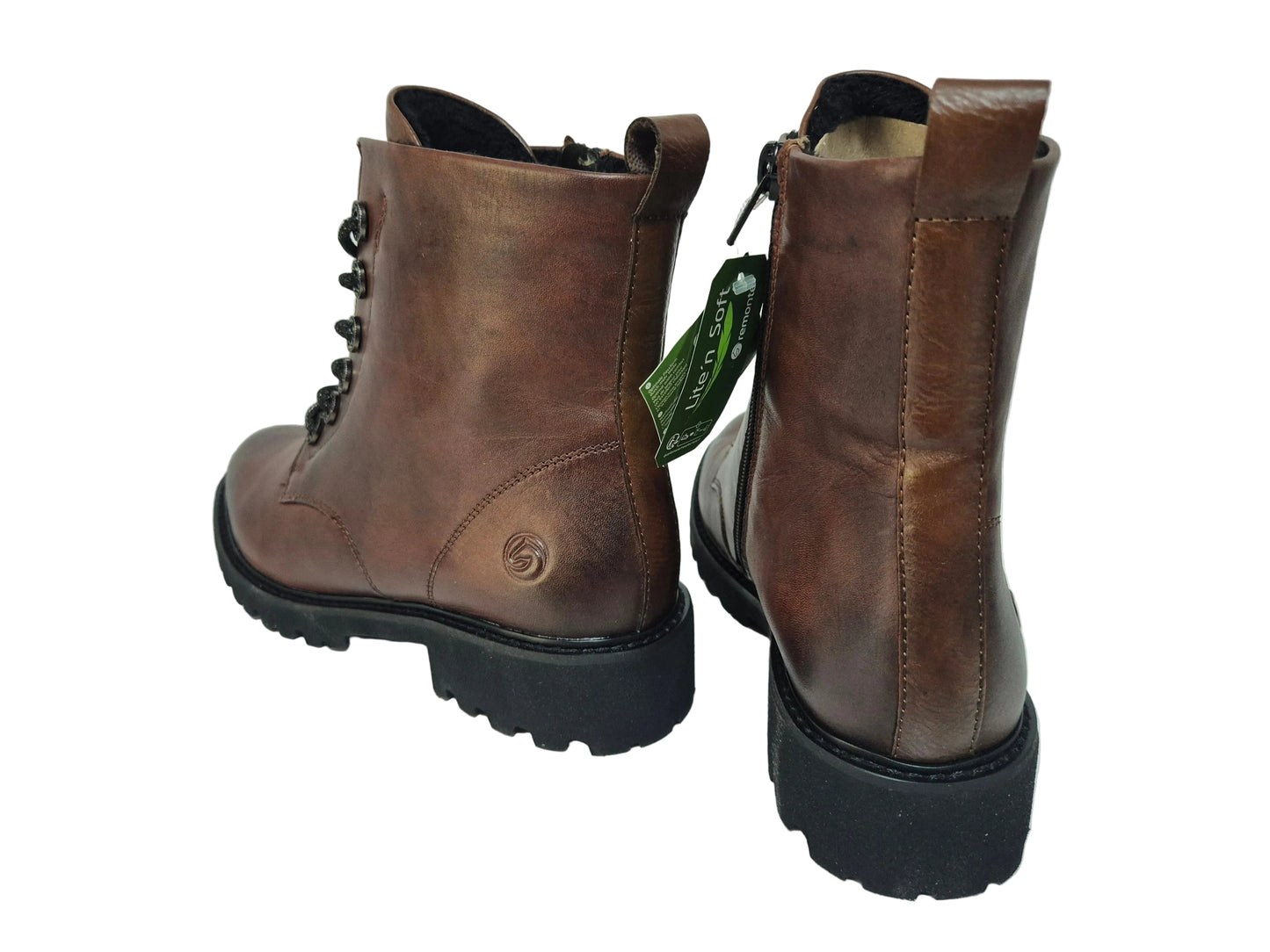 NEU! Remonte Schnürstiefelette Schnürboots, dunkelbraun, Gr. 40