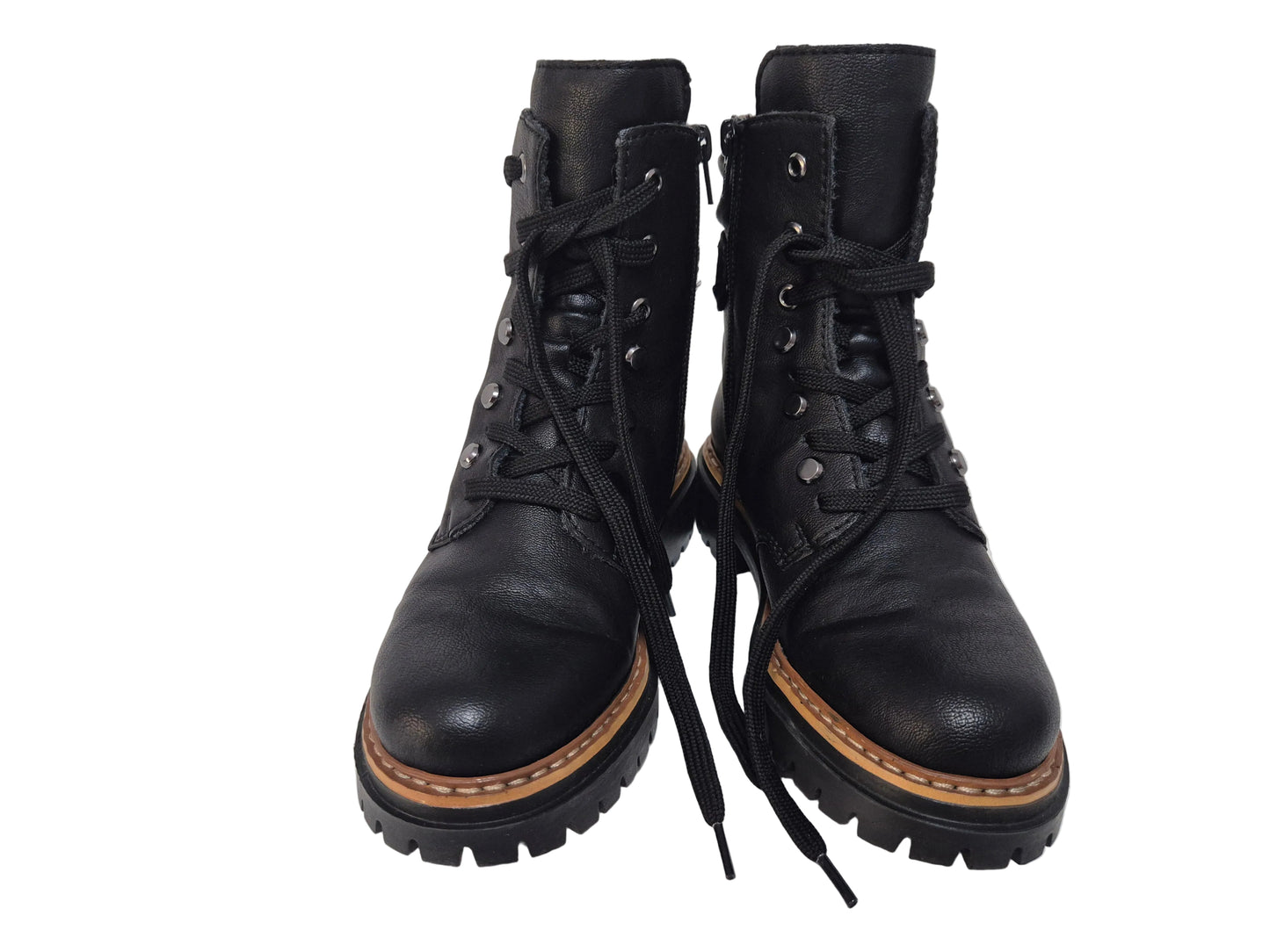 NEU! Rieker Schnürboots mit lässiger Schnürung, schwarz, Gr. 36