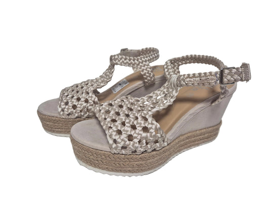 Bullboxer Wedges Keilsandalen, beige, Gr. 39