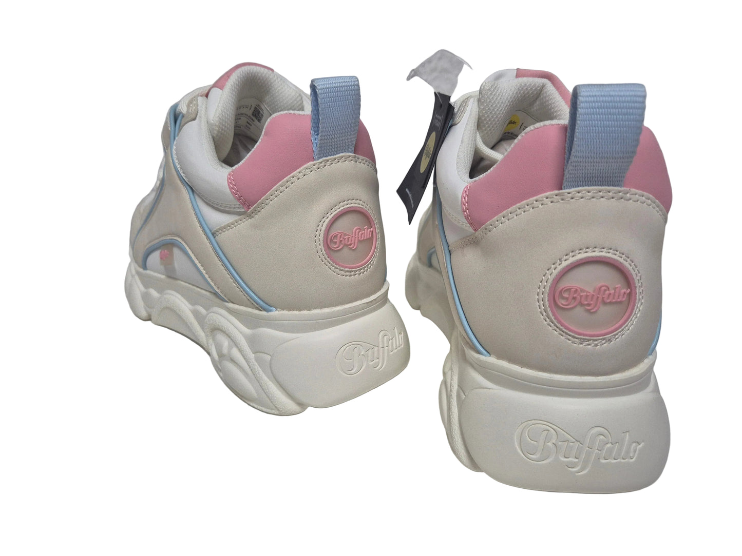 Buffalo Corin Plateau Sneaker low, weiß beige, Gr. 41