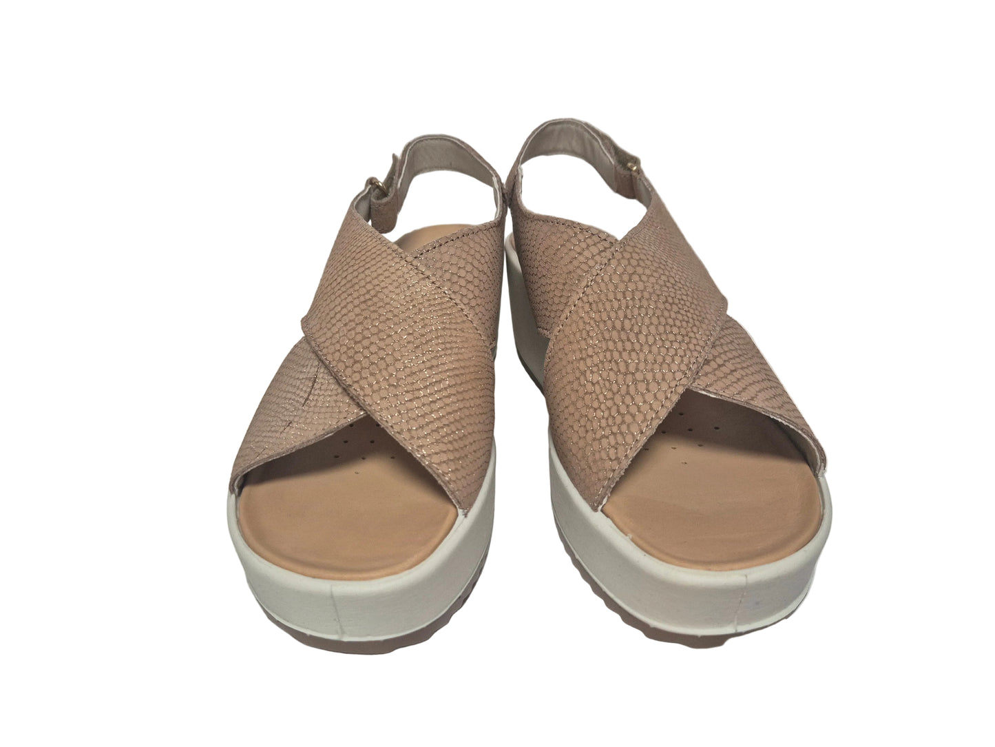 IMAC elegante Keilsandalen, beige, Gr. 42