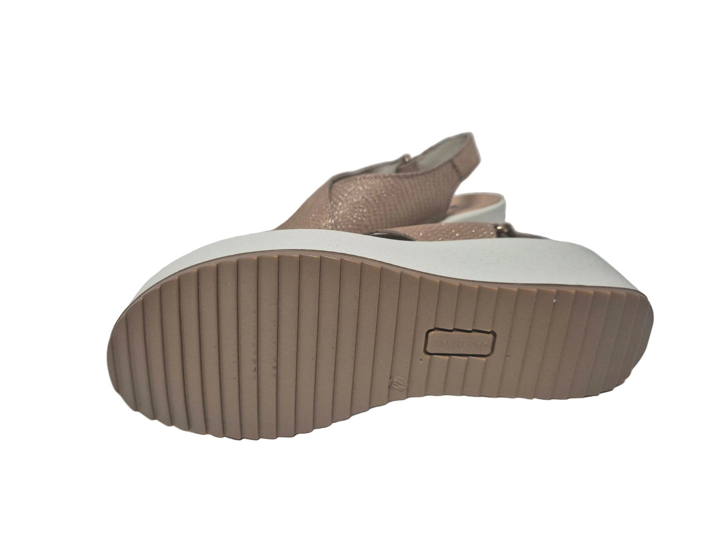 IMAC elegante Keilsandalen, beige, Gr. 42
