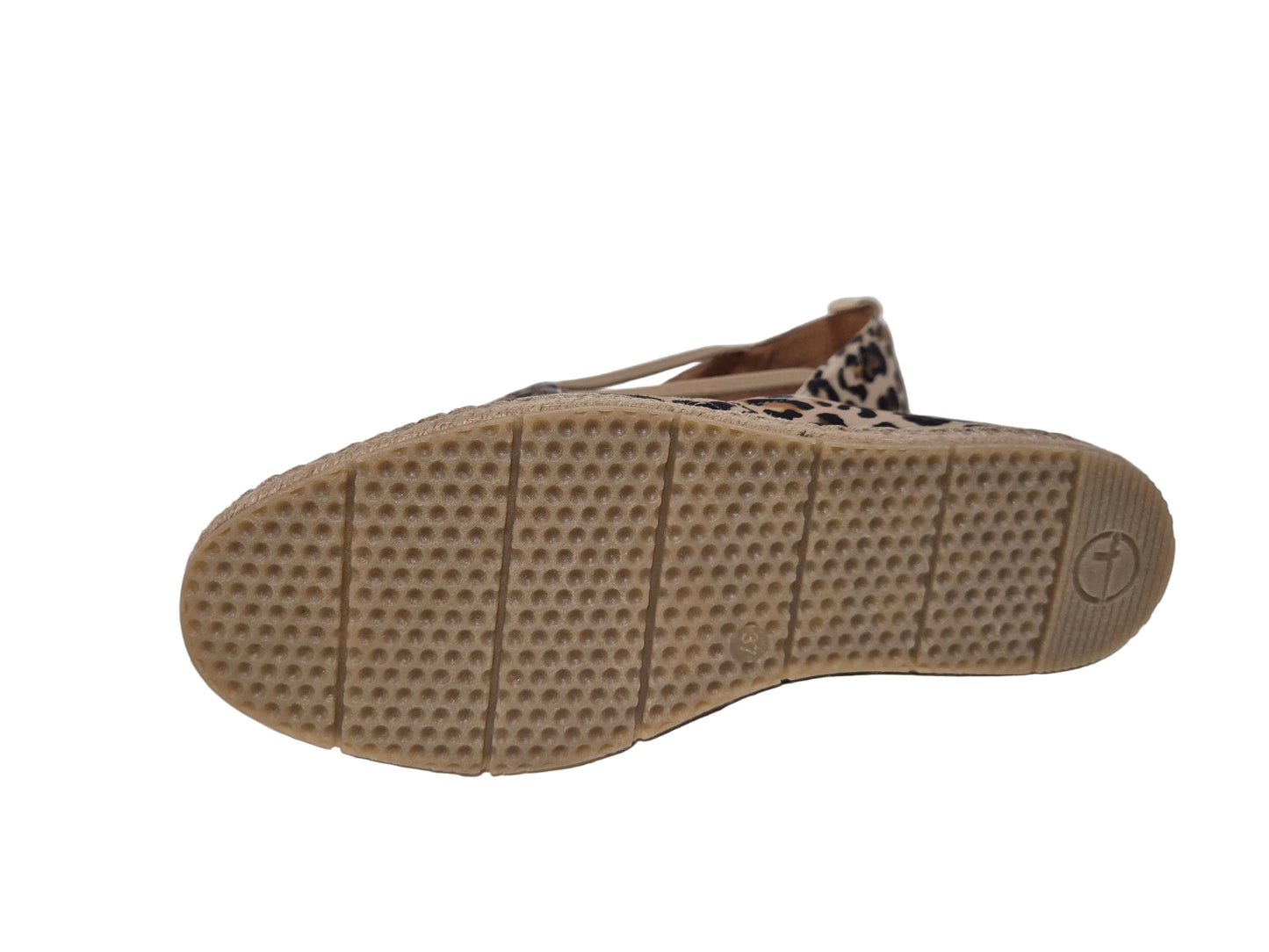 Tamaris Leo Espadrille, braun, Gr. 37