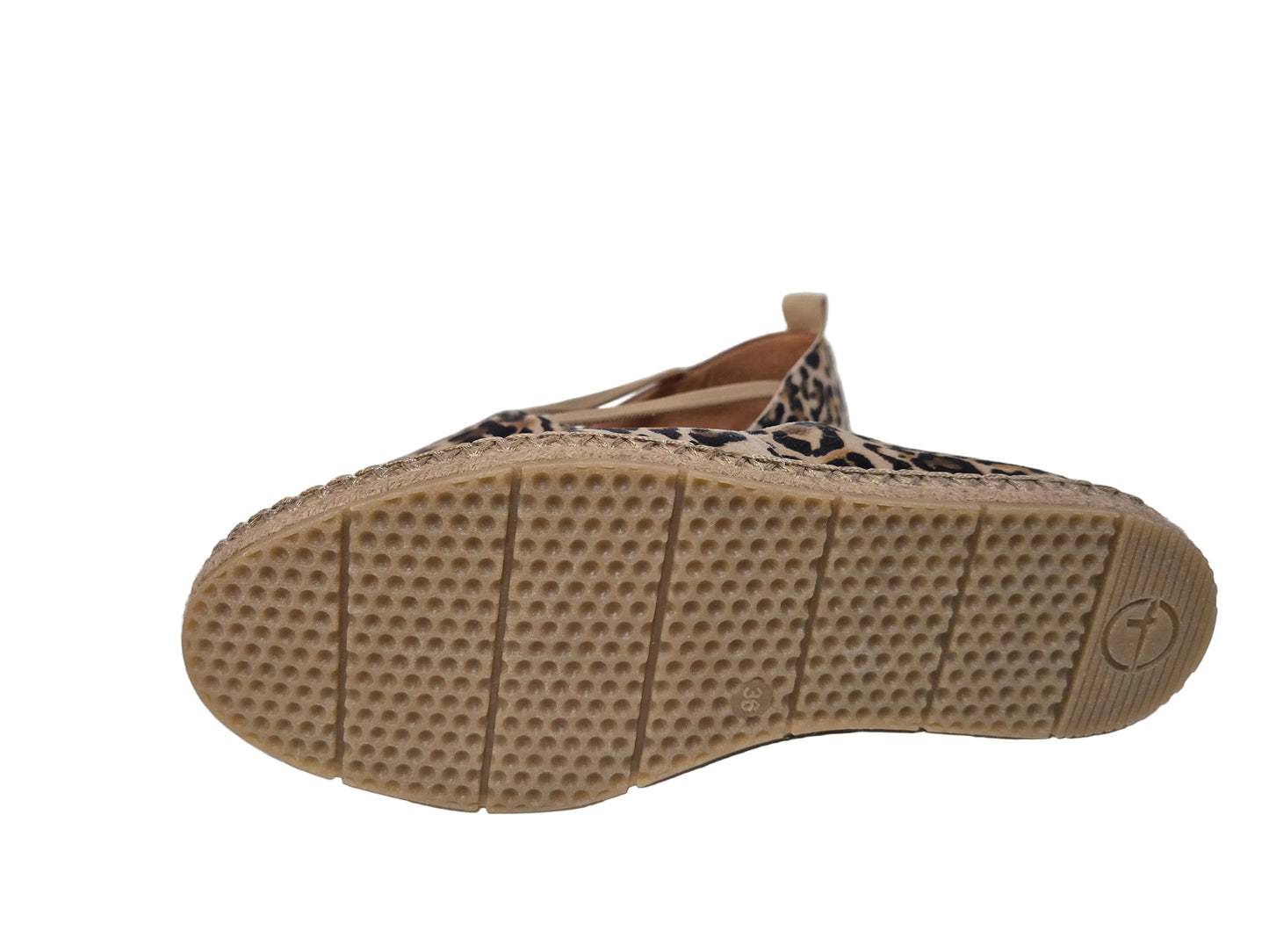 Tamaris Leo Espadrille, braun, Gr. 36